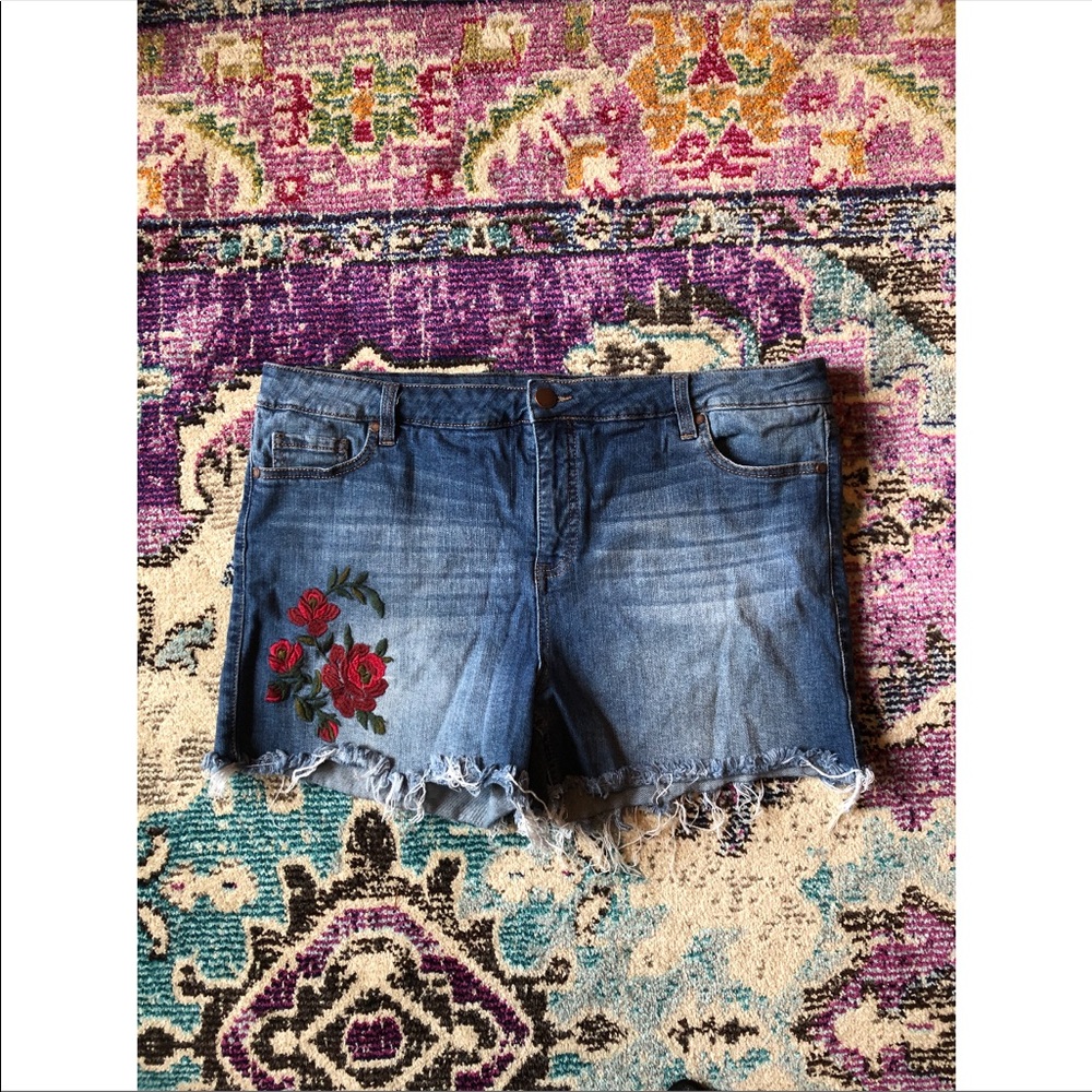 Distressed Shorts